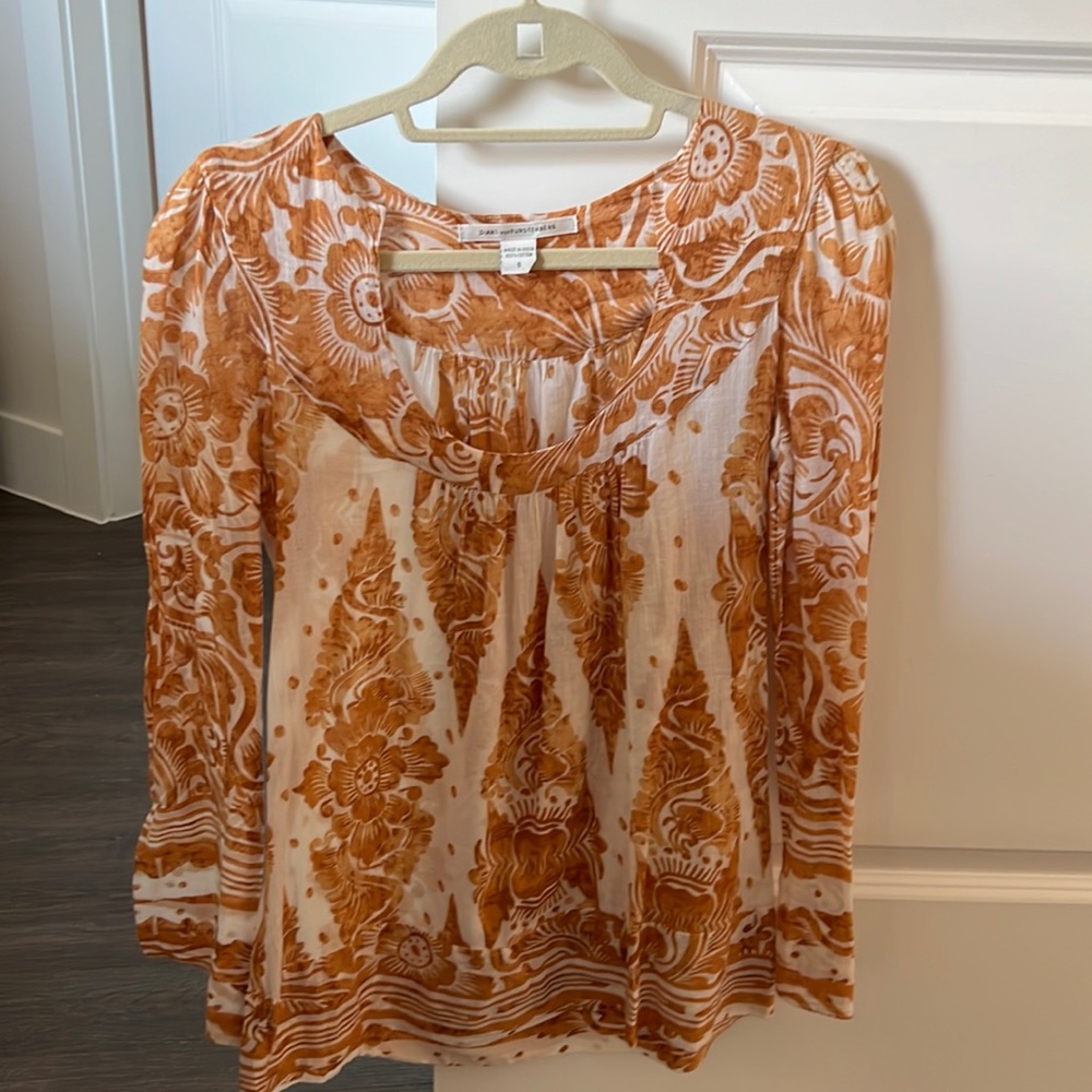 Diane Von Furstenberg cotton blouse